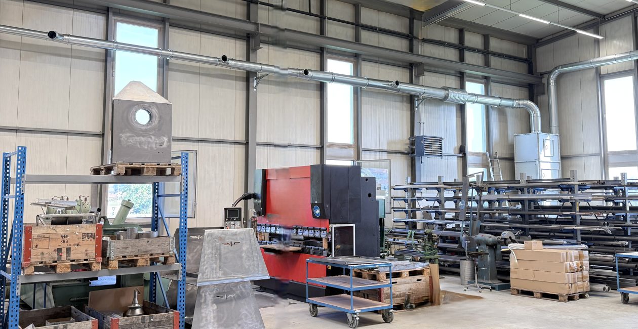 L+M AG Aspiration de halls-Push-Pull et système d'aspiration