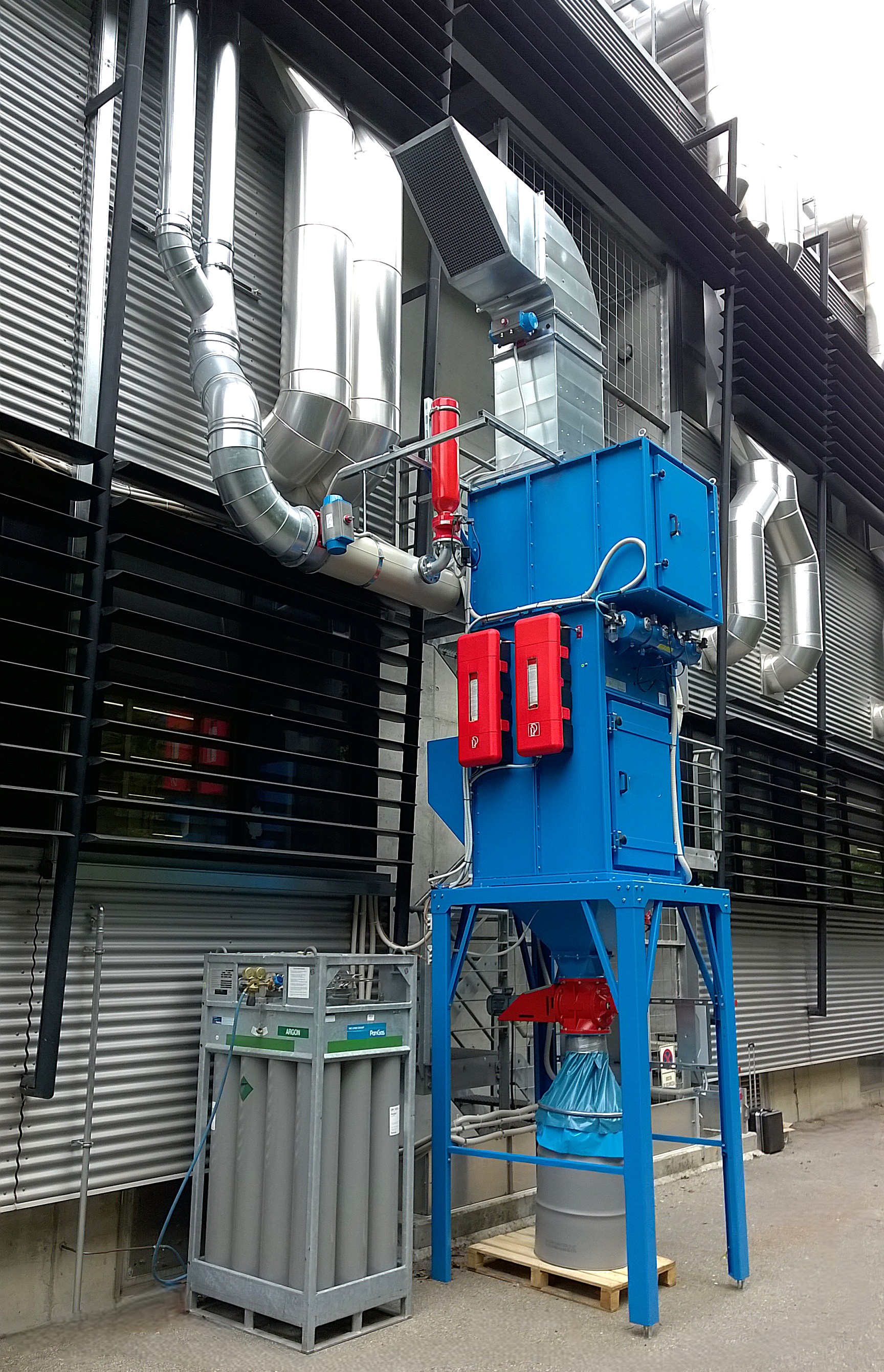 L+M AG Système d'aspiration conforme à la norme ATEX